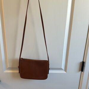 Brown Leather Crossbody Bag